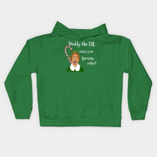 Elf Funny Quotes Kids Hoodie